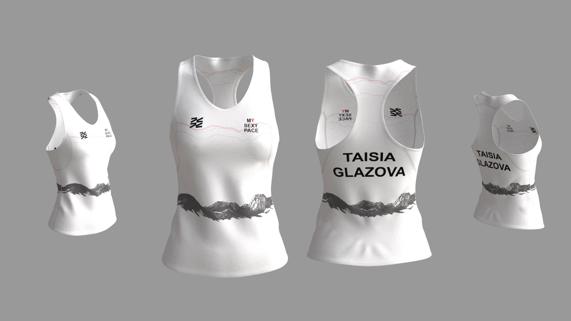 MYSP Женская беговая майка