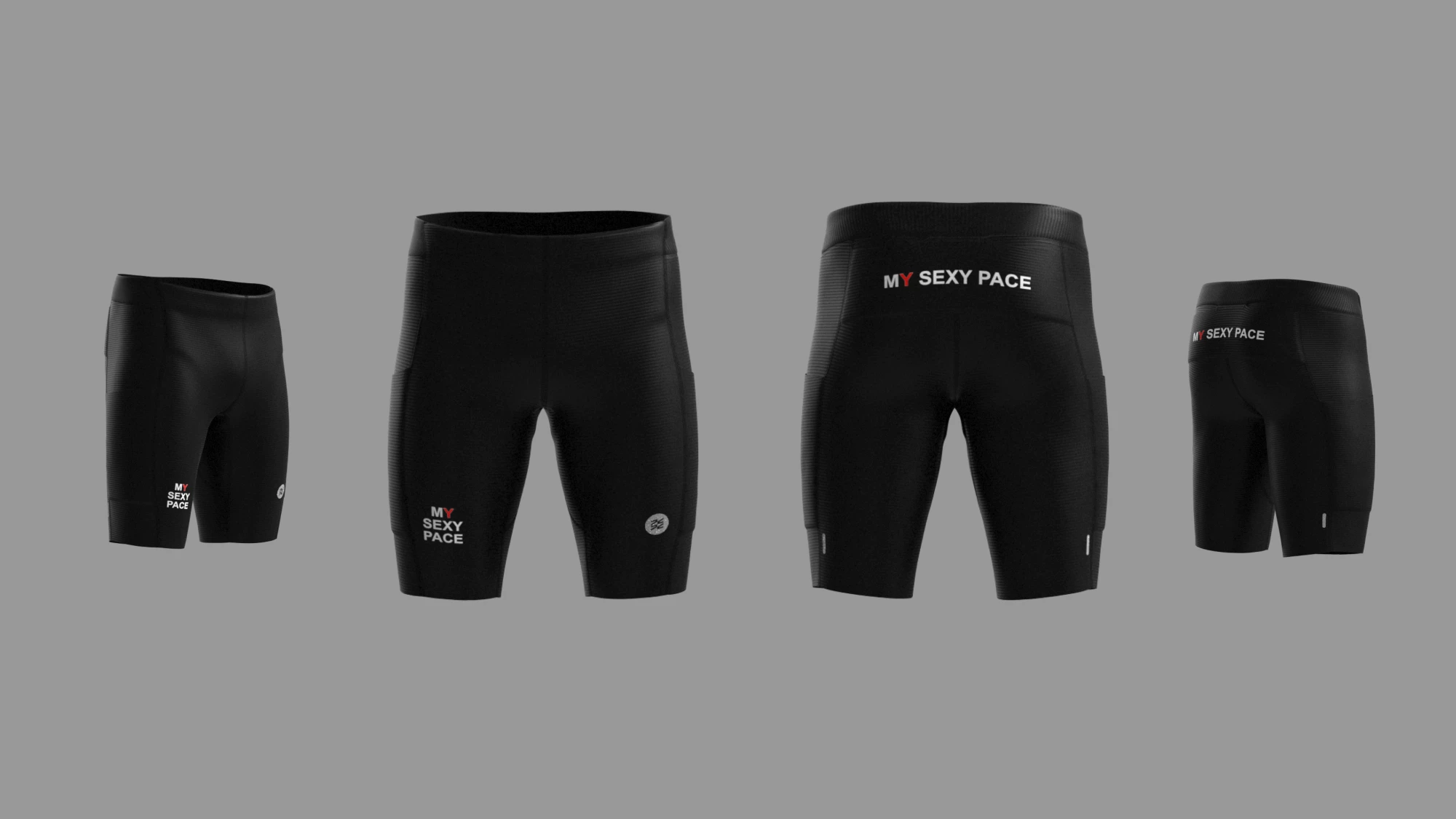 MYSP Мужские Беговые халф-тайтсы PERFORMANCE