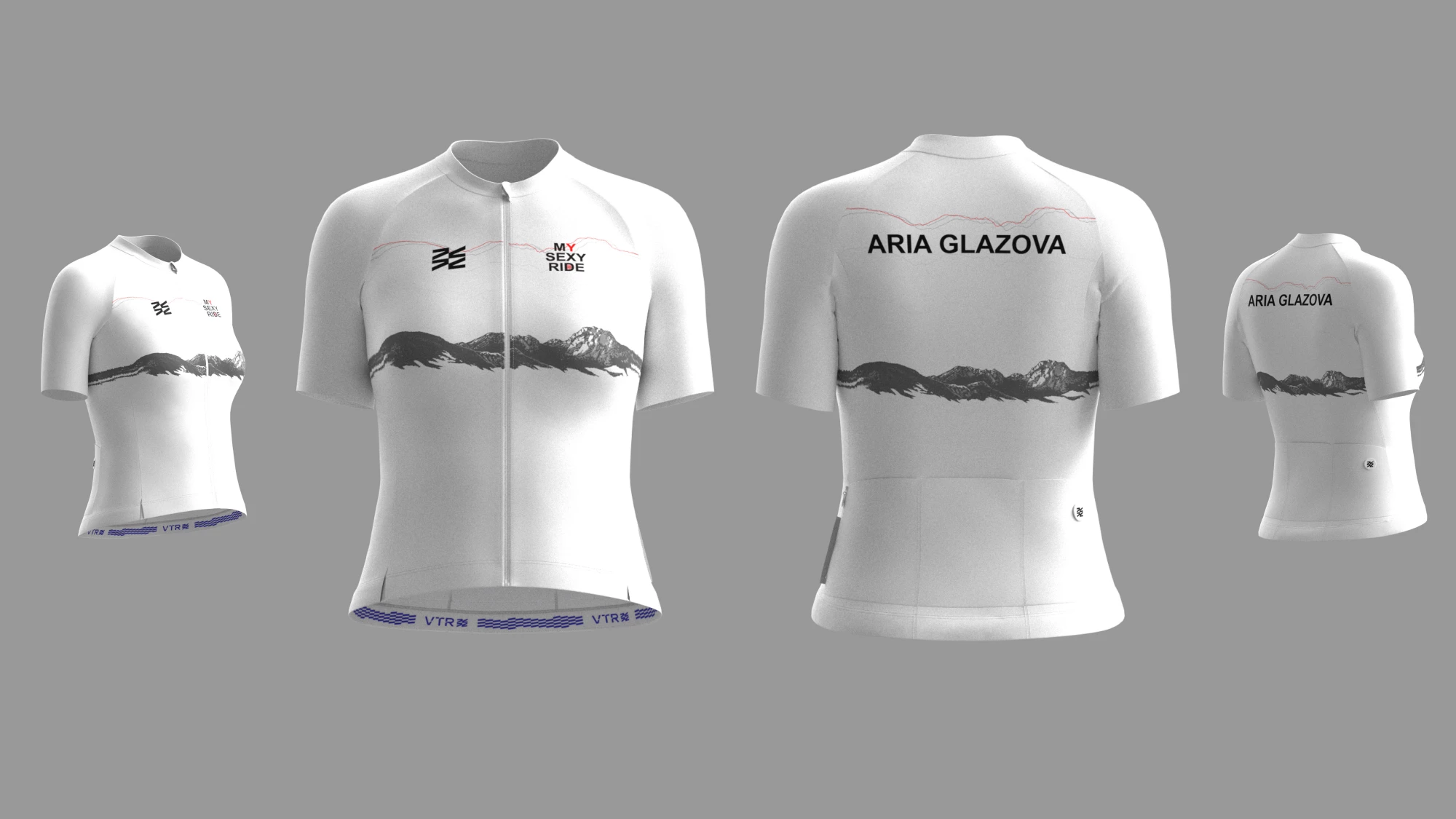 MYSP Женсикие Велоджерси с коротким рукавом, женская классическая модель